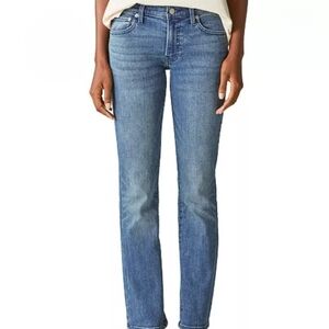Lucky Brand Women's Blue Jeans Sweet N Straight ~ Size 4 / 27 Regular